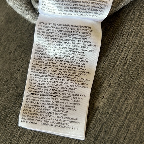 Banana Republic Fine Italian yarn filpucci Sweater extra small - Picture 15 of 15